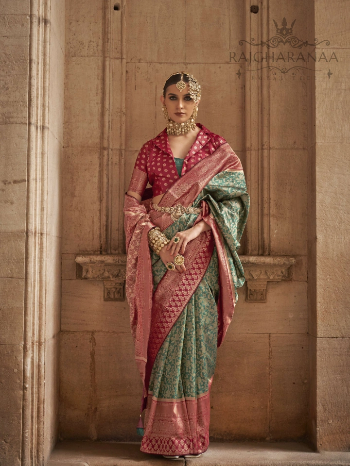 Rajgharanaa bridal saree 2 Rajgharanaa bridal saree - Image 2