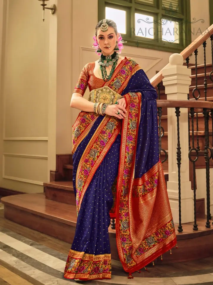 Rajgharanaa Banarasi Designs for Saree - Image 4