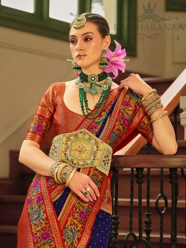 Rajgharanaa Banarasi Designs for Saree - Image 3