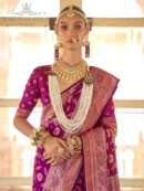 Rajgharanaa Banarasi Paithani Saree Look