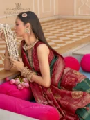 Rajgharanaa bridal half sarees for reception