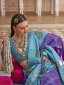 Rajgharanaa best saree look for wedding