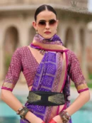 Rajgharanaa Party Wear Banarasi Saree for Wedding