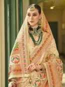 Rajgharanaa Bridal White Saree Look