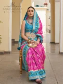 Rajgharanaa plain saree