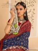 Rajgharanaa Bengali Bride Reception Patola Saree
