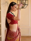 Rajgharanaa Bengali Bridal Patola Sari