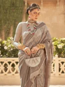 Rajgharanaa bengali bride red banarasi saree