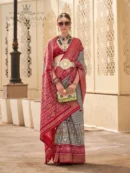 Rajgharanaa party wear bridal saree