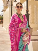 Rajgharanaa traditional half saree