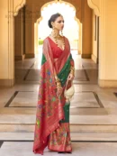 Rajgharanaa Patola Sari for Wedding Reception Party