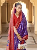 Rajgharanaa Bengali Biyer Saree Patola