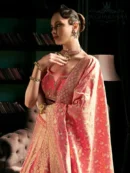 Rajgharanaa red color bridal lehenga