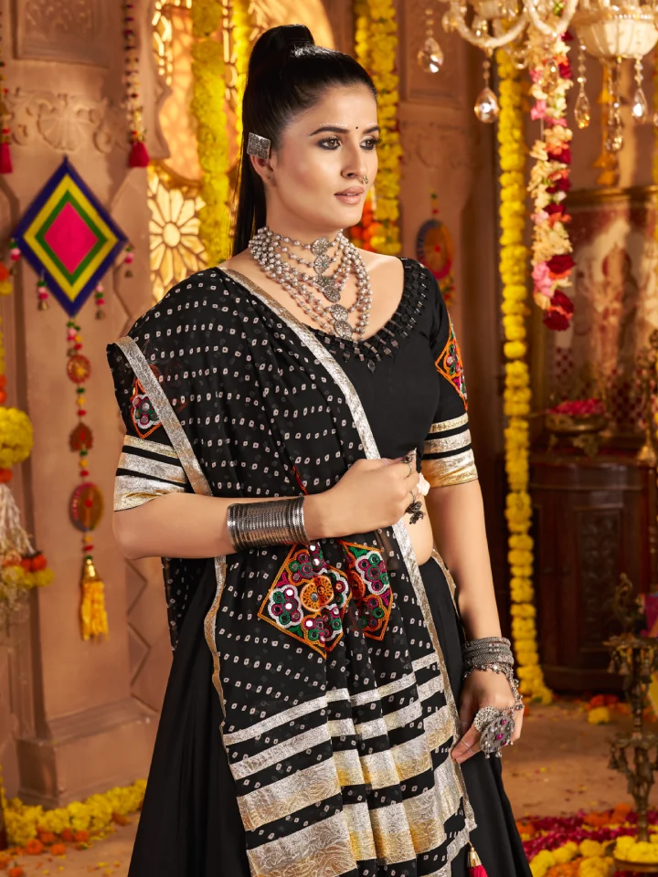 Black Chaniya Choli