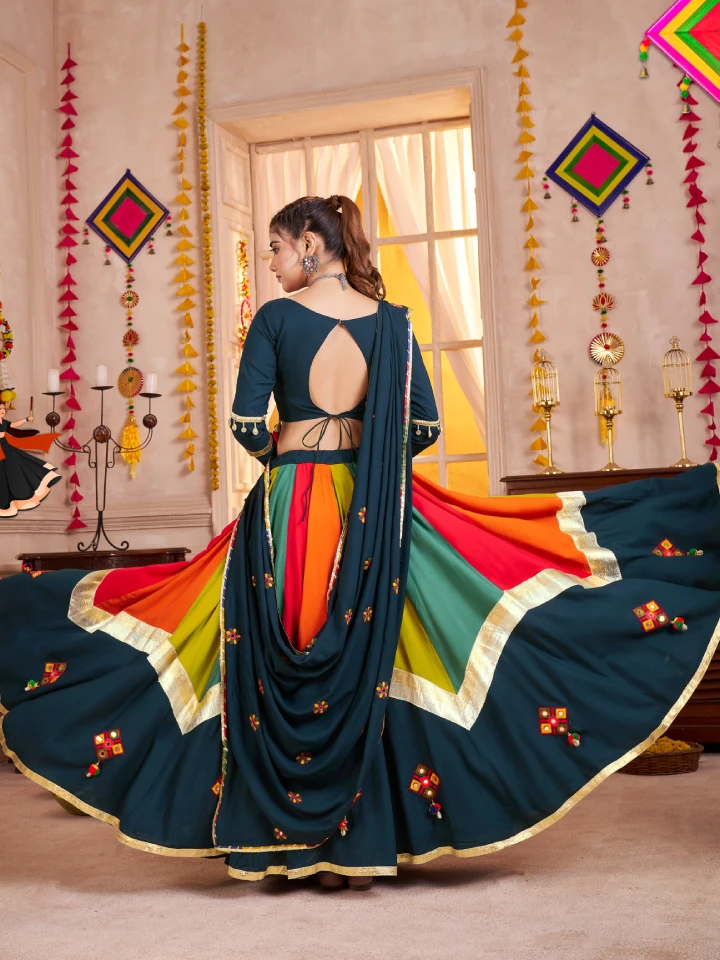 Rajgharanaa Stylish Garba Look for Women 3 Rajgharanaa Stylish Garba Look for Women - Image 3