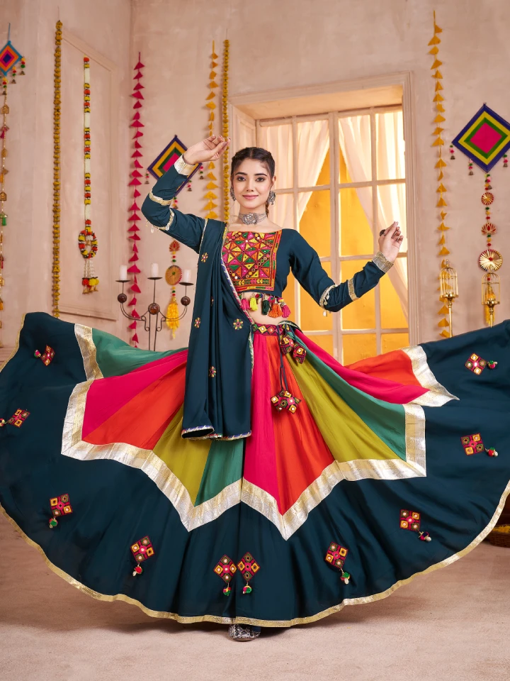 Rajgharanaa Stylish Garba Look for Women 4 Rajgharanaa Stylish Garba Look for Women - Image 4