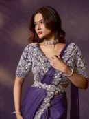 Rajgharanaa saree fancy party wear