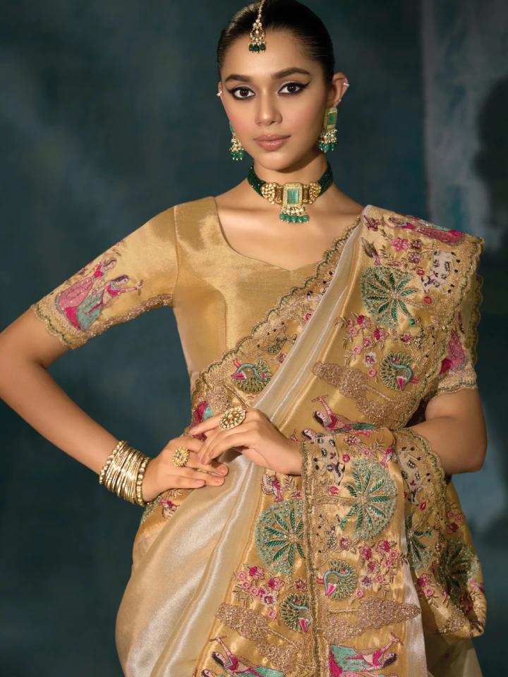 Rajgharanaa fancy saree party wear