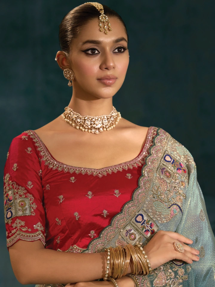 Rajgharanaa party saree