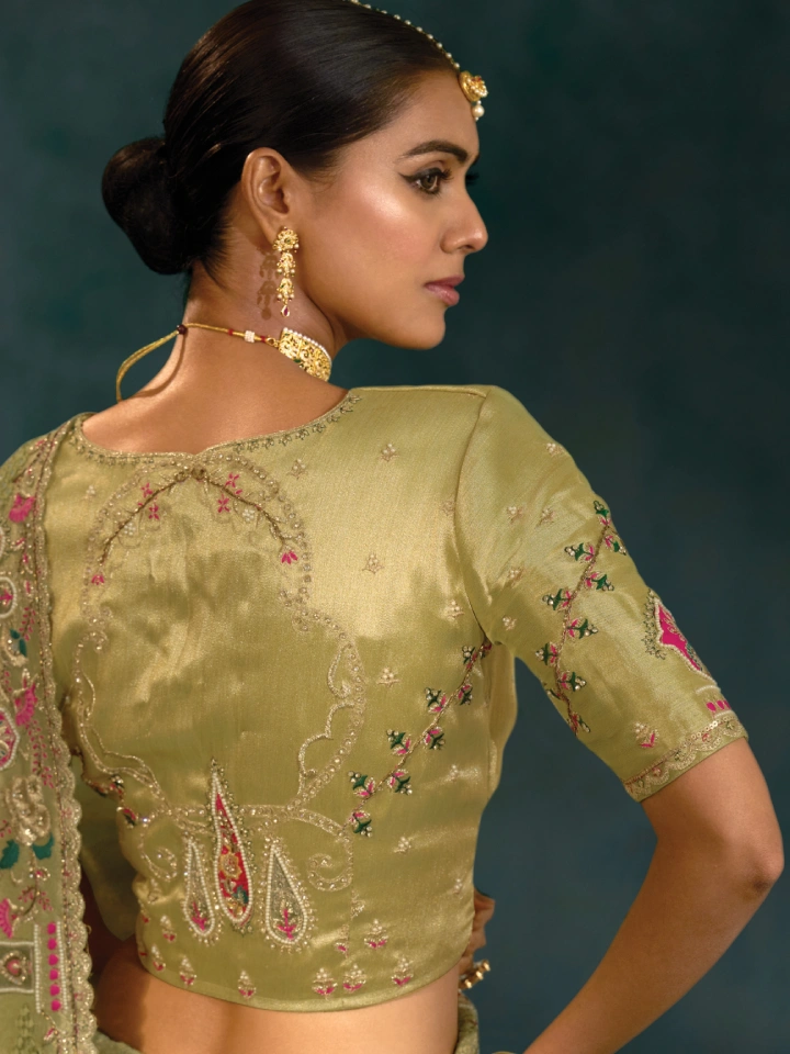 Rajgharanaa party saree for wedding