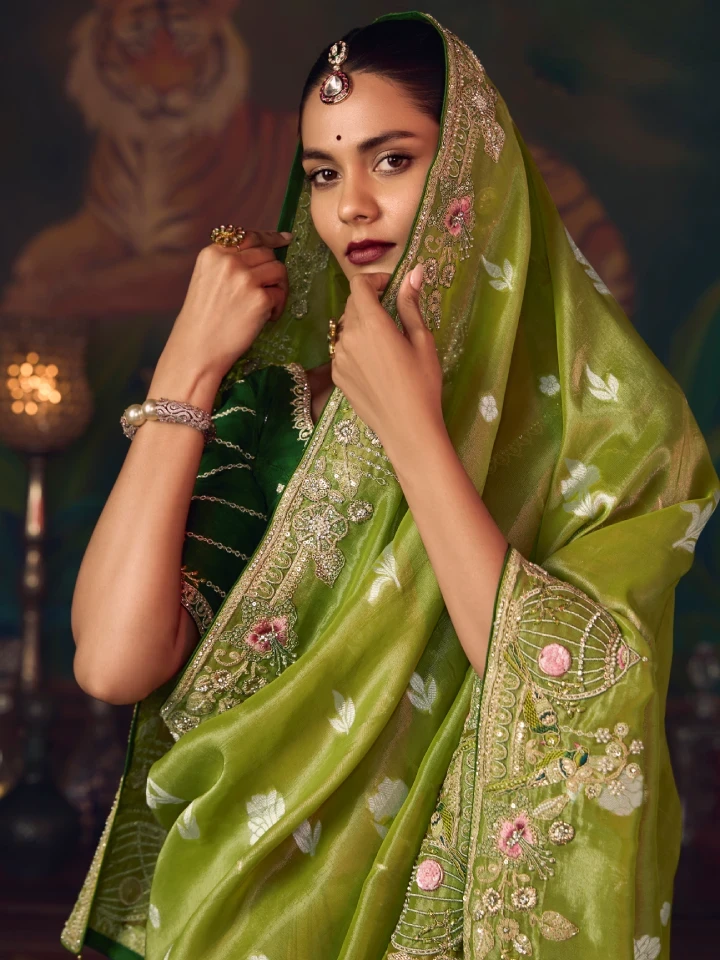 Rajgharanaa farewell party wear saree