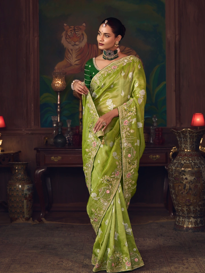 Rajgharanaa fancy saree party wear saree