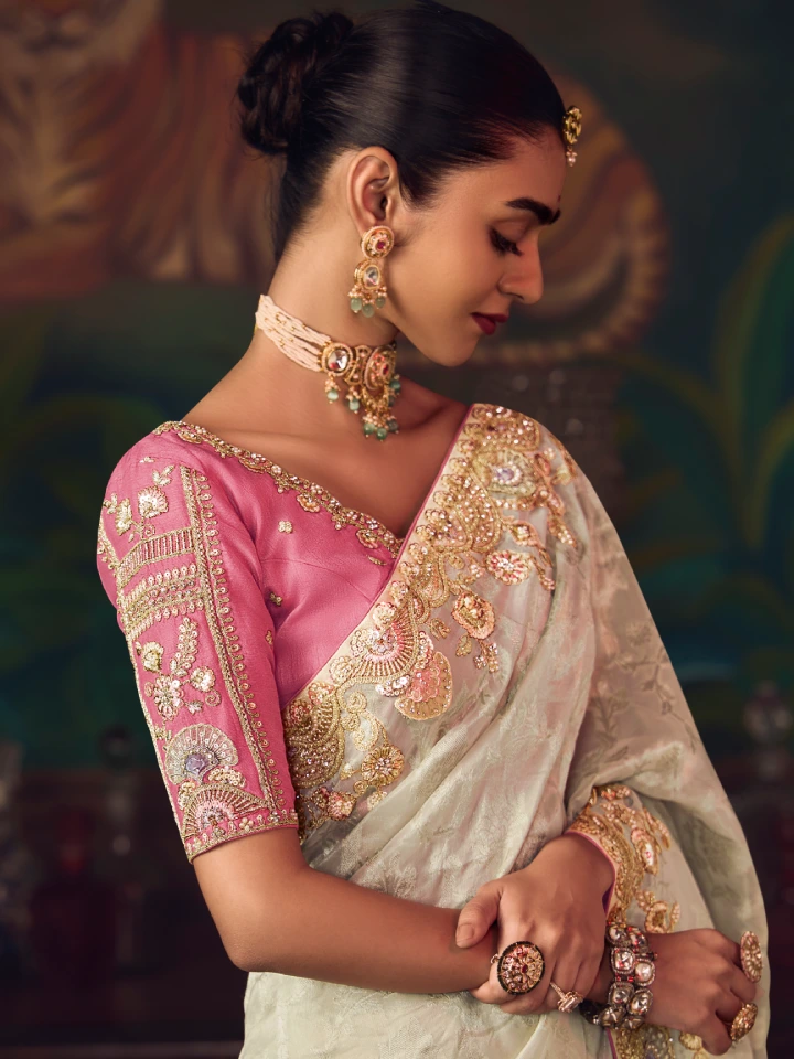 Rajgharanaa bridal saree party wear