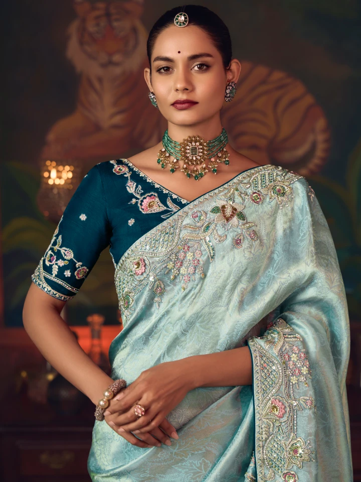 Rajgharanaa bridal party saree